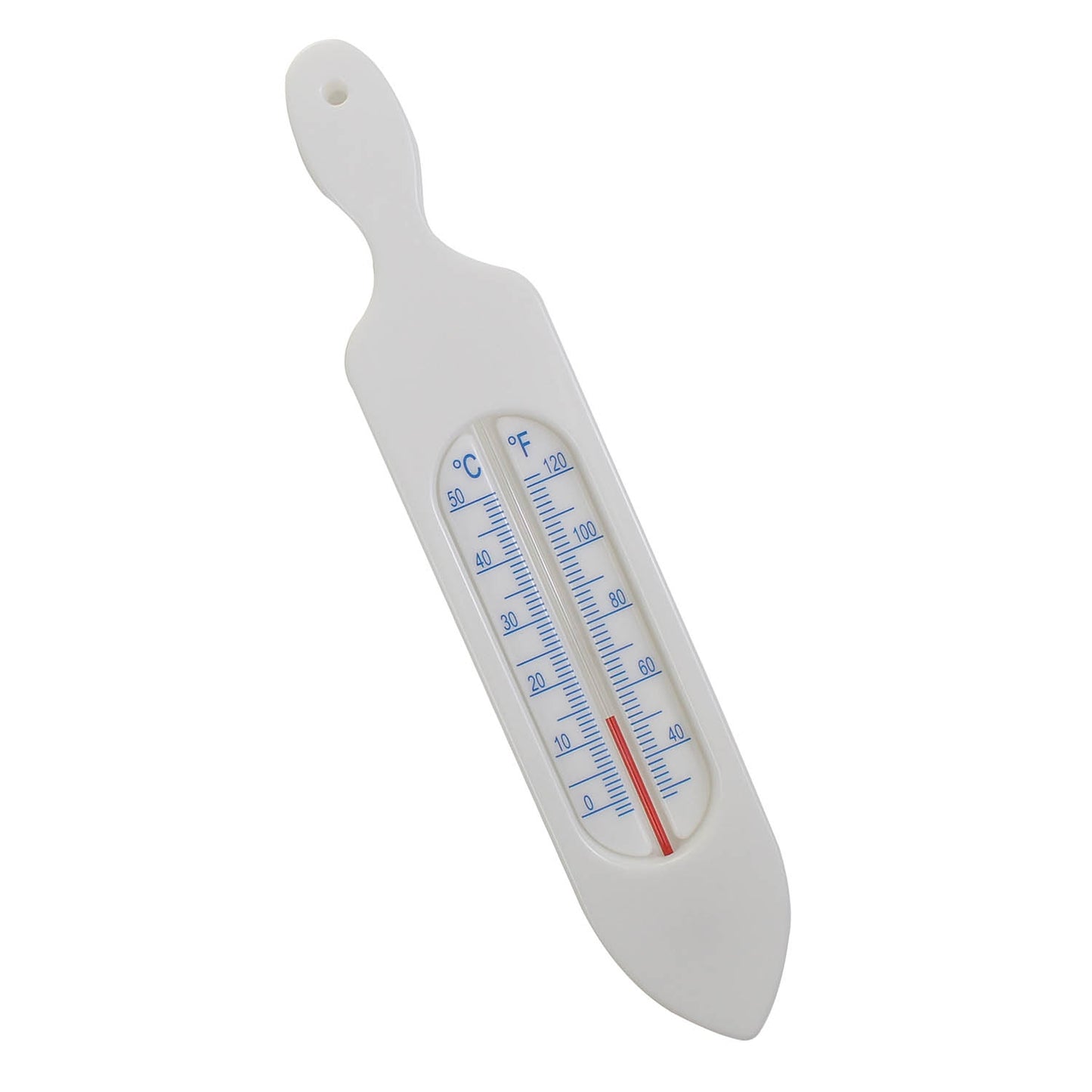 White Plastic Bath Thermometer -