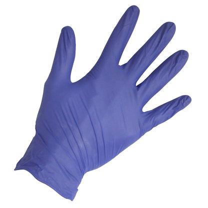 Aurelia Sonic 100 Medium Blue Nitrile Powder-Free Examination Gloves - Non Sterile  (100)
