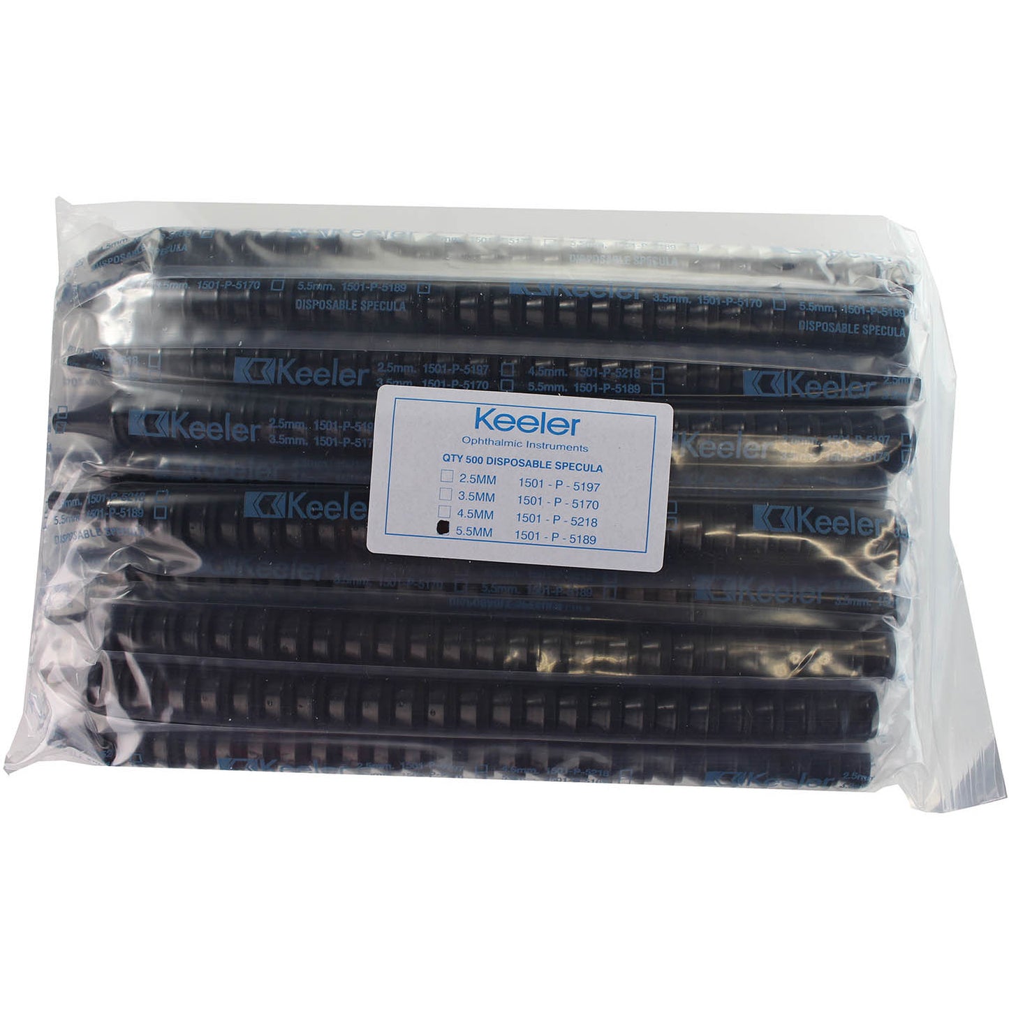 Keeler Disposable Specula - 5.5mm x 100 -