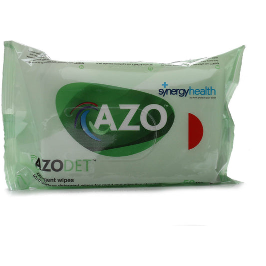 AzoDet Multi Surface Detergent Wipes - Refill Pack of 50