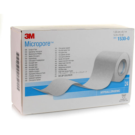 3M Micropore Surgical Tape 1.25cm x 9.14m - SINGLE -