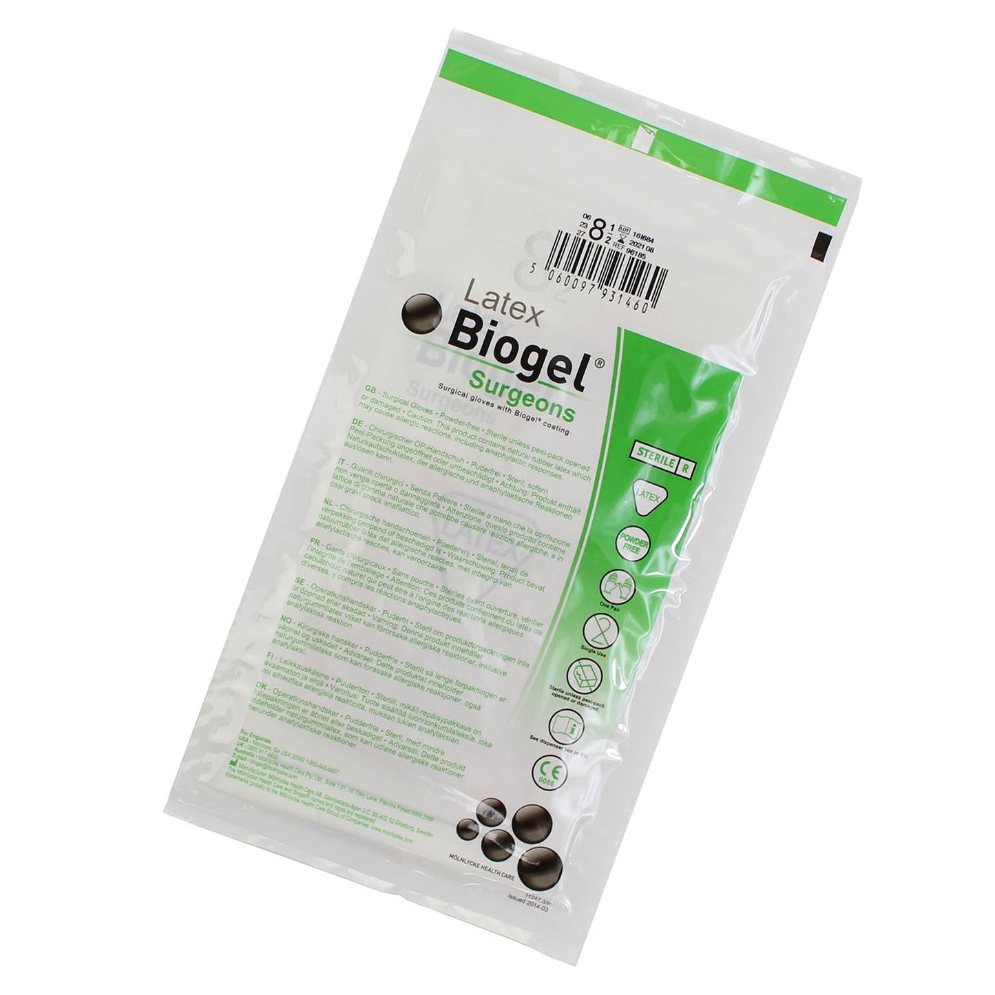 Biogel Surgeons Gloves 7.5 One Pair - MoInlycke