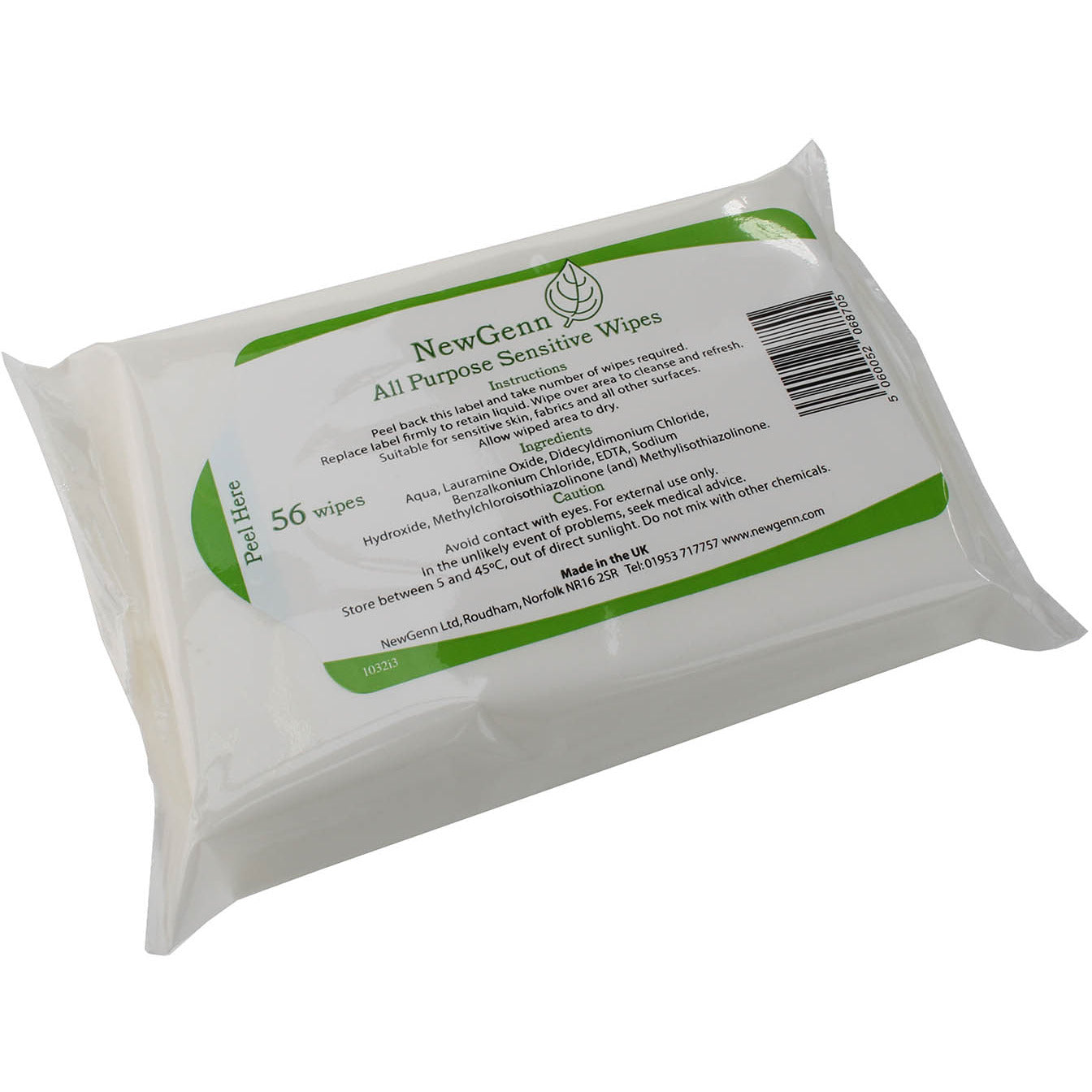 NewGenn Wet Wipes x 52