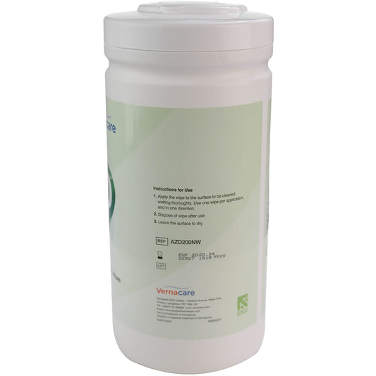 Azodet® Detergent Wipes - 20x25cm x 200 Wipes - Synergy Health