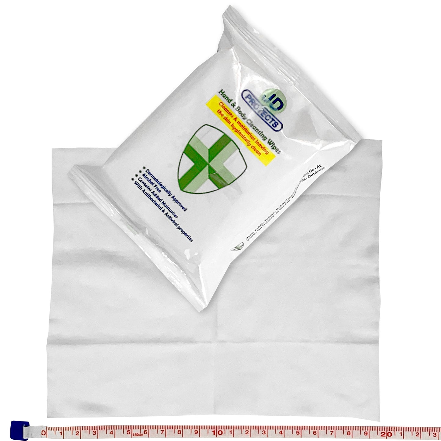 JD Protects Anti Viral Hand Sanitising Wipes (20 wipes) - John Dale