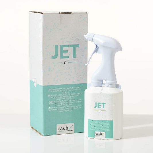 JET by Cache Sporicidal Disinfectant Spray 400ml - Pack of 2 - Discontinued