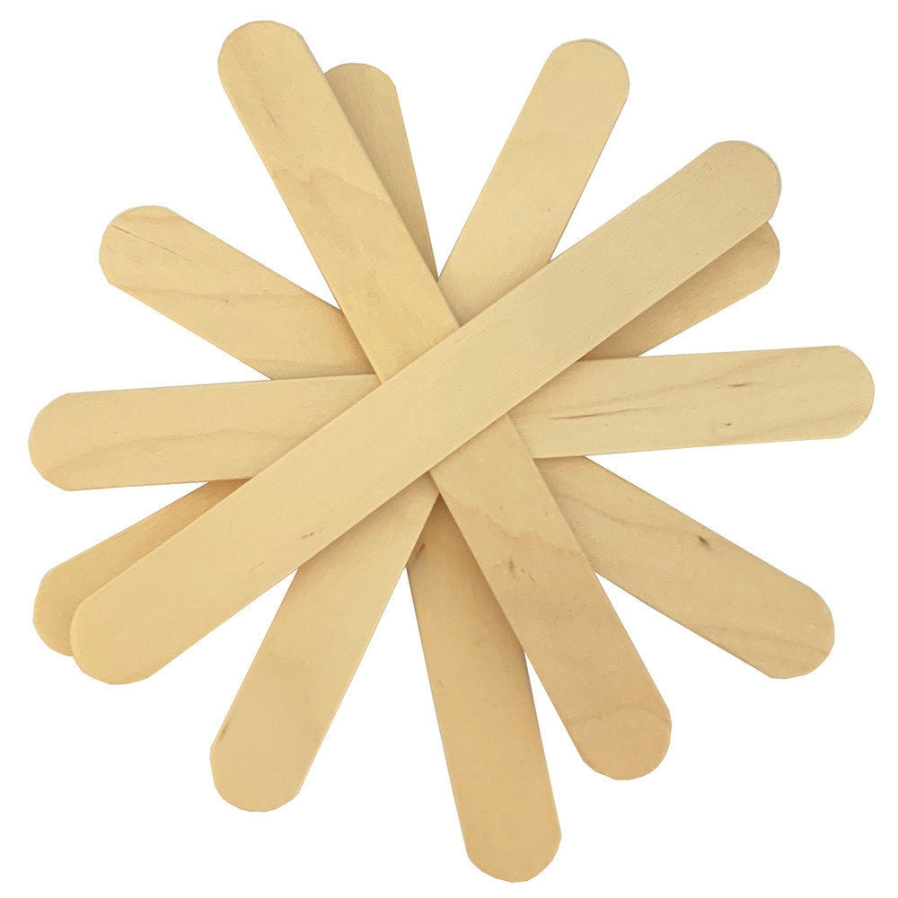 Inksafe Wooden Spatula - Pack of 100 - Inksafe