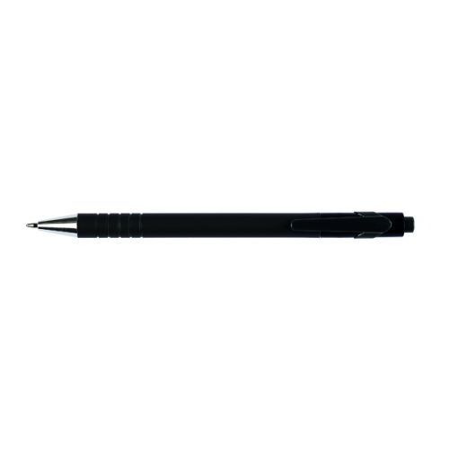 Q-Connect Lamda Ballpoint Pen Medium Black (Pack of 12) KF00672 - Q-Connect