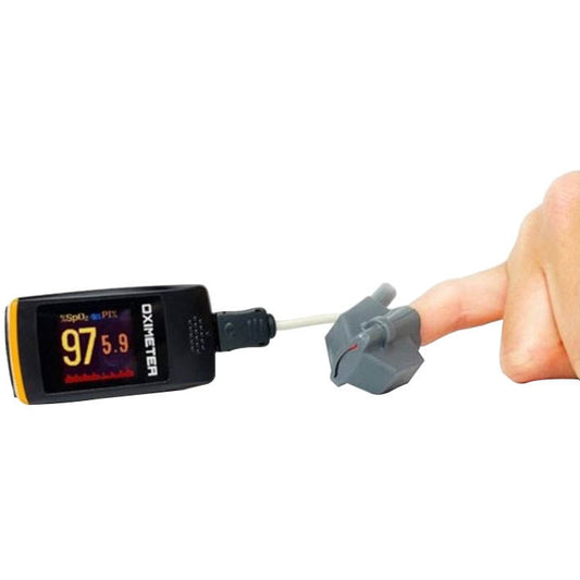 Creative PC-60E Finger Pulse Oximeter with additional Paediatric Silicone Sensor