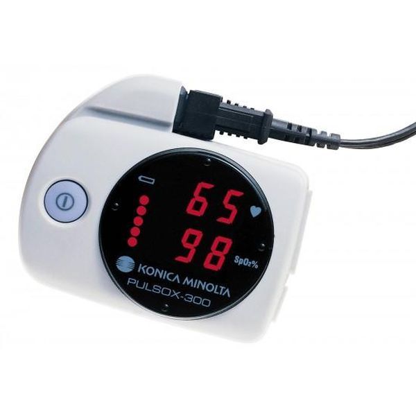 Konica Minolta Pulsox 300 Pulse Oximeter without Sensor - Minolta