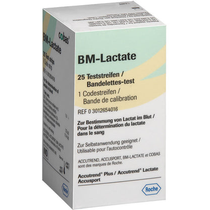 Roche Accutrend BM-Lactate Strips x 25