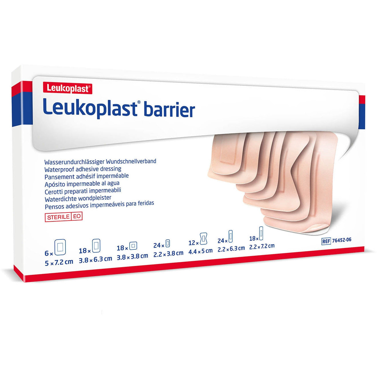 Leukoplast Barrier Assorted Dressing x 120 - BSN