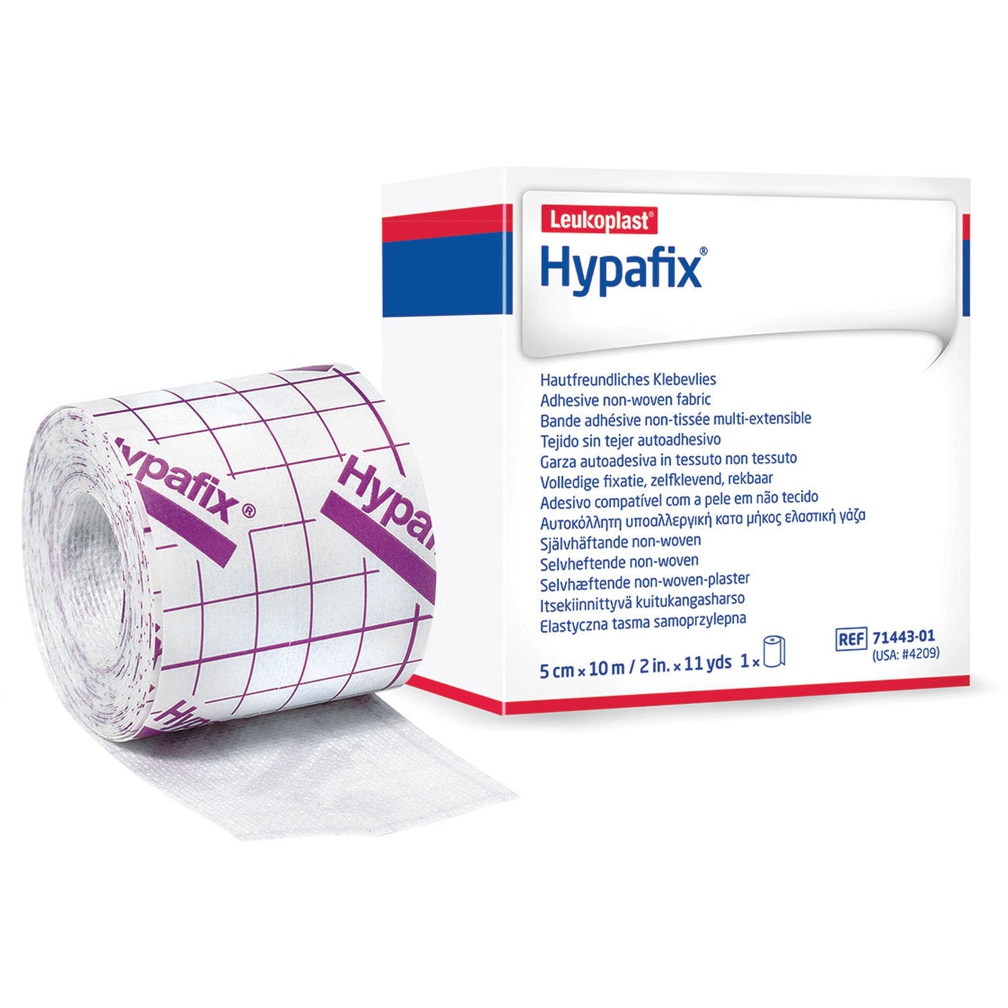 Hypafix 5cm x 10m Roll Hypoallergenic Dressing Tape per Roll - BSN