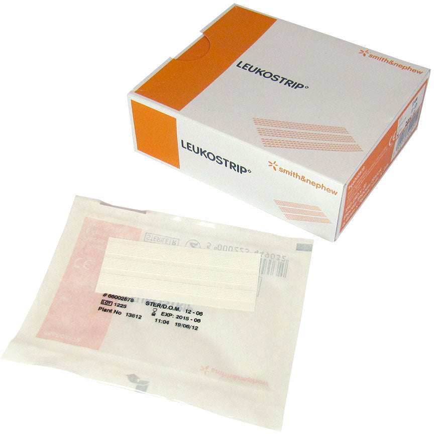 Leukostrip Wound Closure 4mm x 38mm x 8 - Smith & Nephew