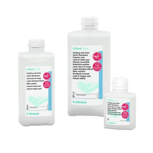 Lifosan Pure Bottle 500ML Hand Wash - Dispensing Pump - BBraun