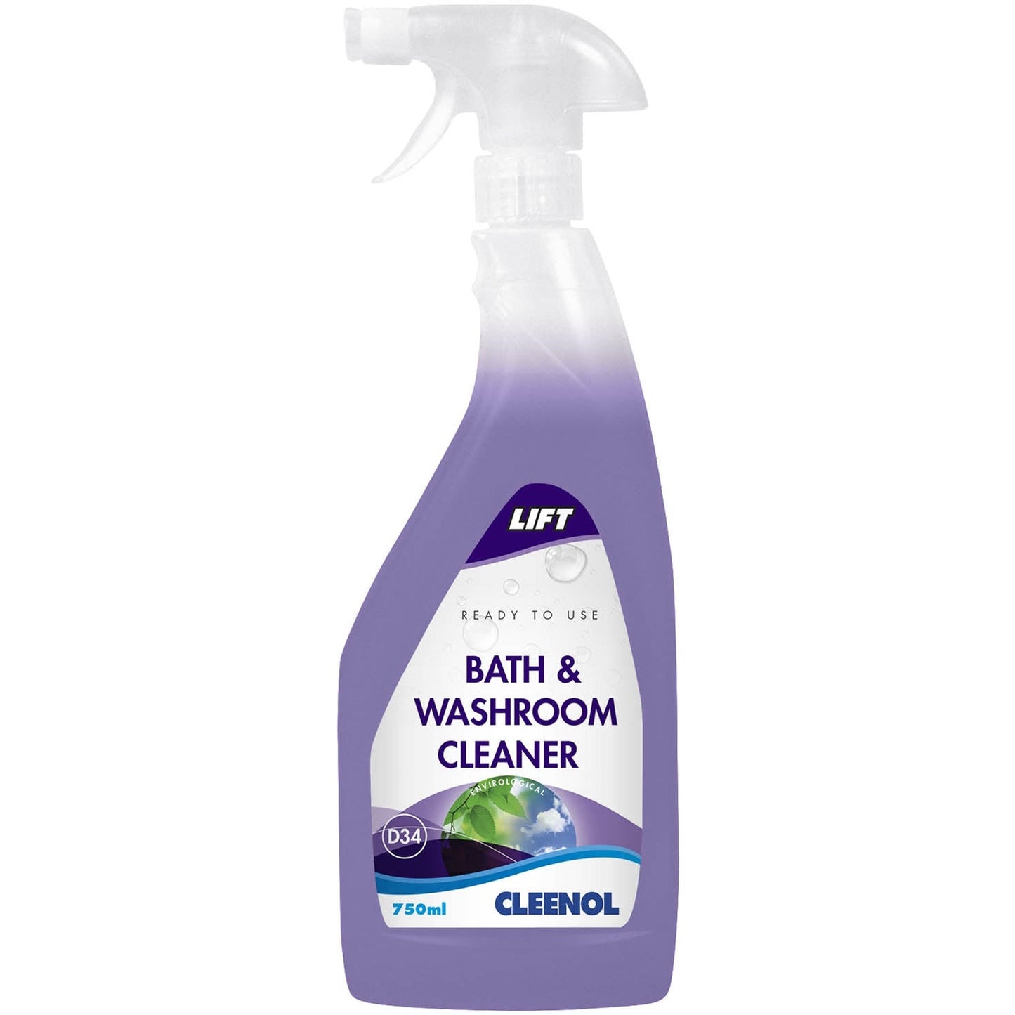 Bath & Washroom Cleaner Spray - 750ml - Cleenol