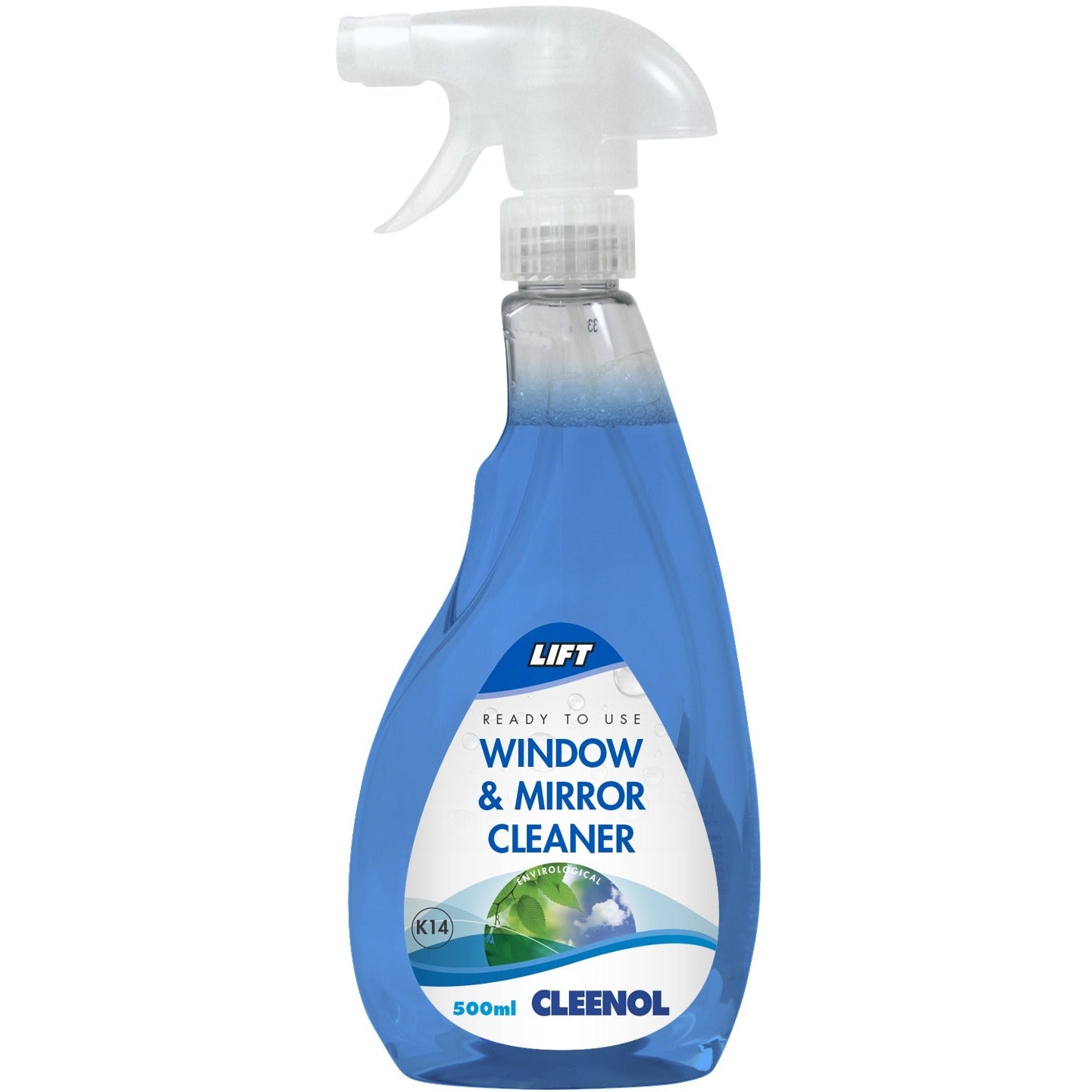 Window & Mirror Cleaner 500ml - Cleenol