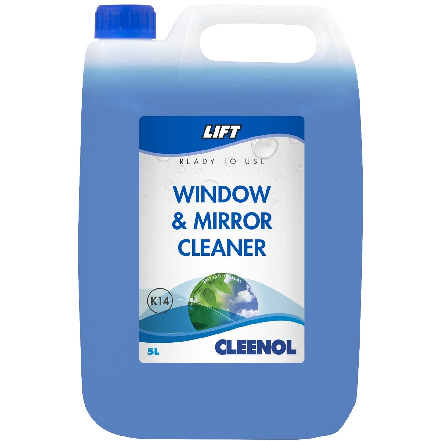 Window & Mirror Cleaner - 5 Litres - Cleenol