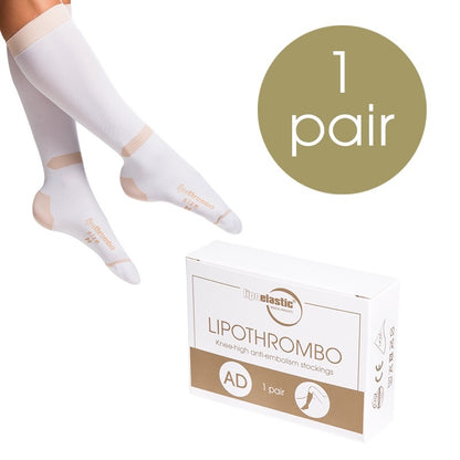 Lipoelastic Compression Stockings - Lipotrombo Anti-Embolism - Knee High