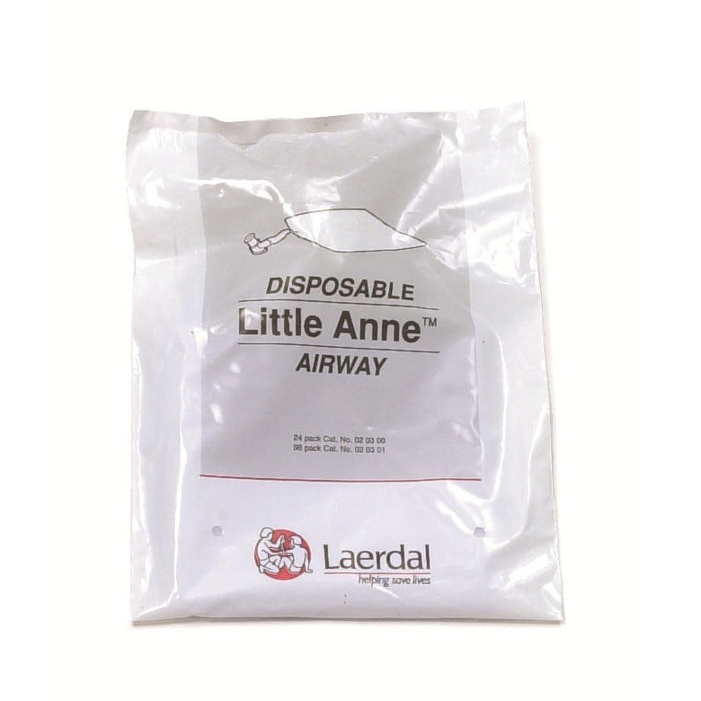 Disposable Little Anne Airways Complete - Pack of 24 - Laerdal