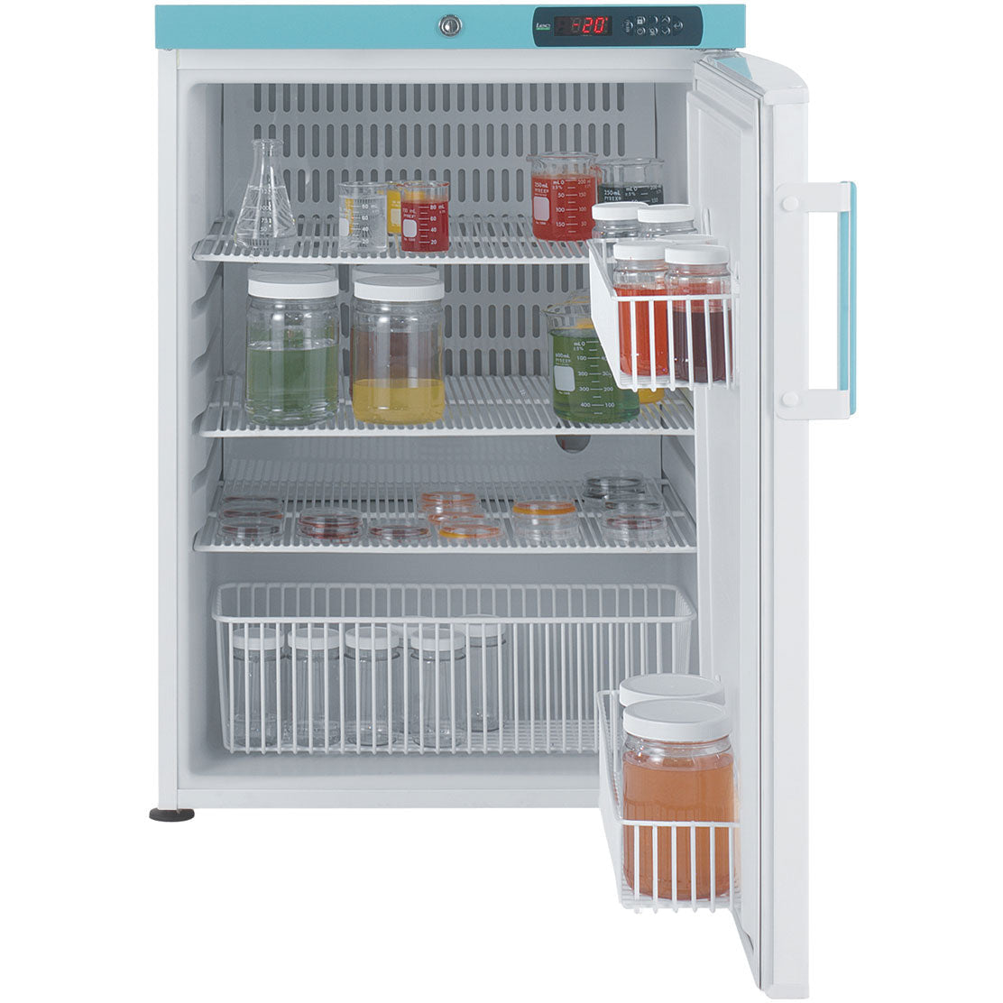 Lec LSR151UK - 151 Litre Laboratory Refrigerator - Solid Door