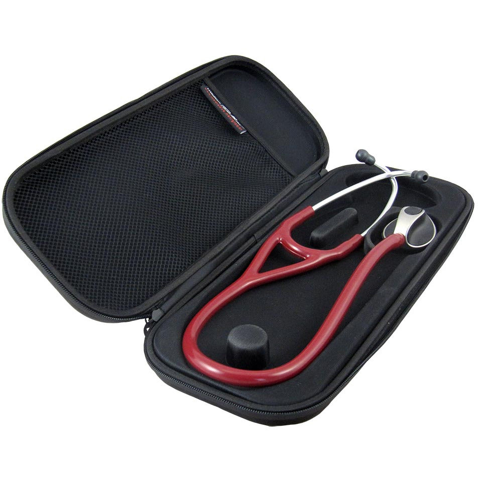 Medisave Ballistics Premium Cardiology Stethoscope Case - Carbon