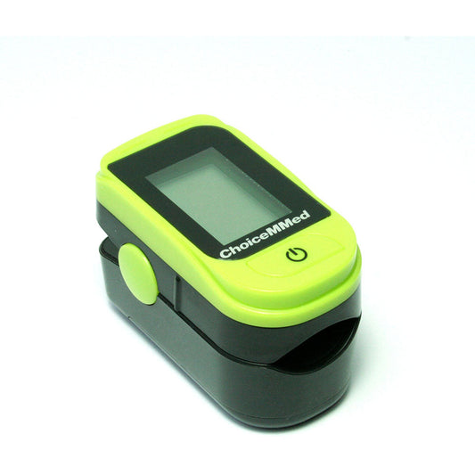 ChoiceMMed MD300-C15D Finger Pulse Oximeter - Green/White