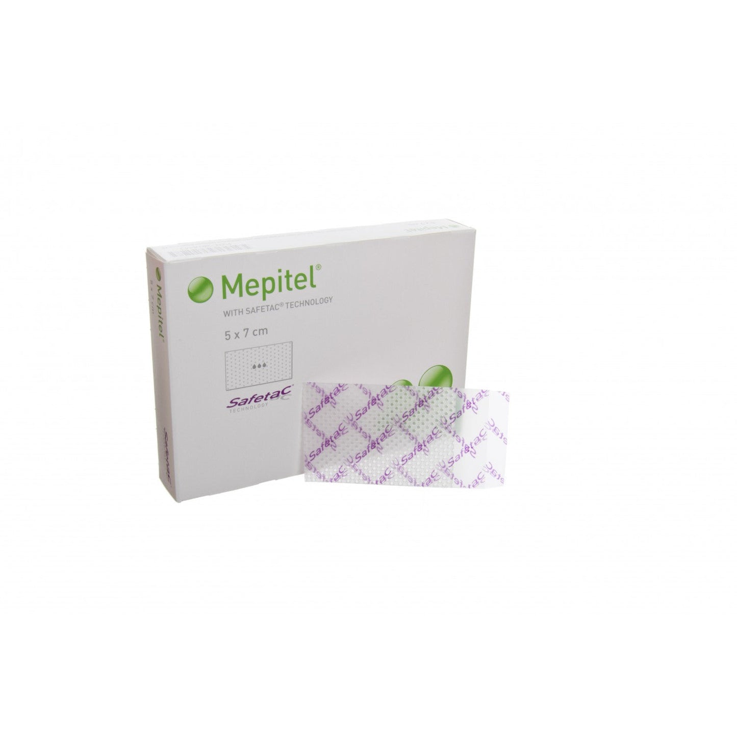 Mepitel Soft Silicone Wound Contact Layer with Safetac® Technology - 8x10cm Box of 5 - MoInlycke