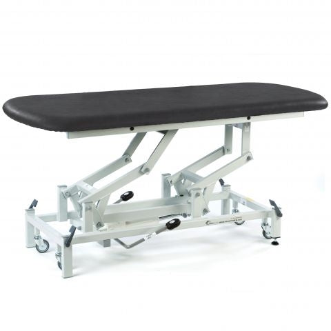 Therapy Hygiene Table, Hydraulic, Retractable Wheels - 152 x 65cm -