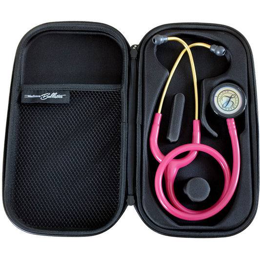 Medisave Ballistics Premium Classic Stethoscope Case - Red