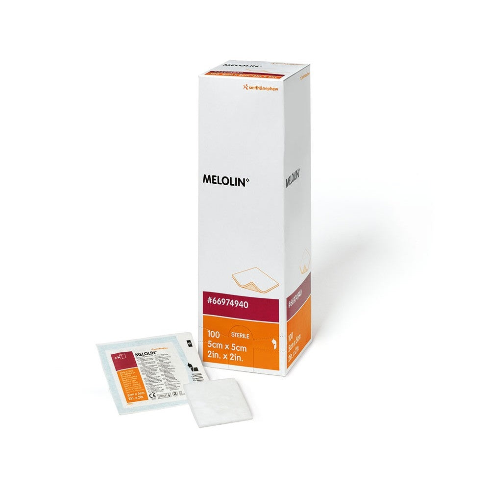 Melolin Dressing 10cm x 10cm Case of 100 - 3S Healthcare