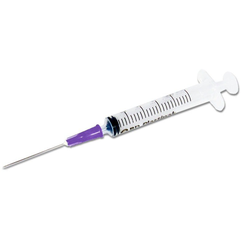 BD Microlance 3 Needles Violet 24g x 1" x 100