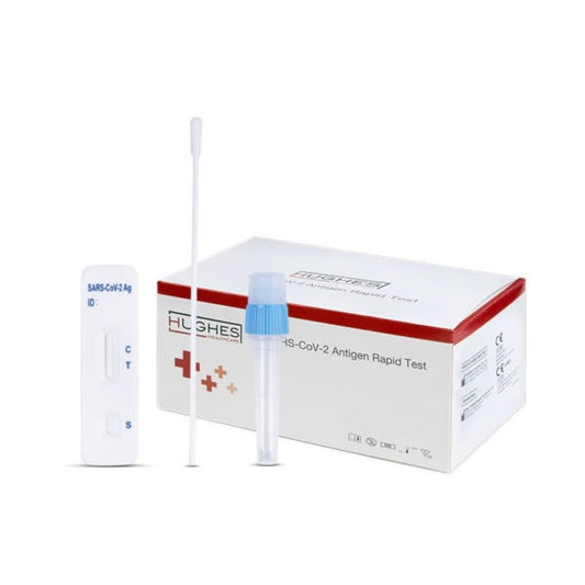 Hughes Healthcare Antigen Test - COVID 19 Test Kit x 25 - Hughes Healthcare