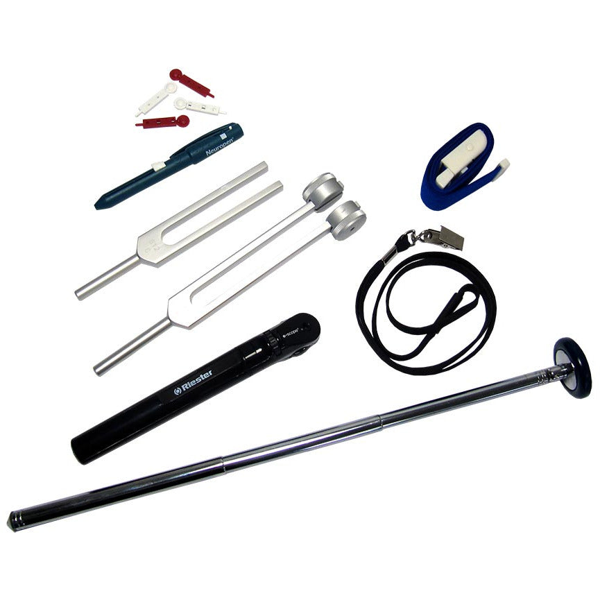 Neurology Bundle Kit with Black Ophthalmoscope -
