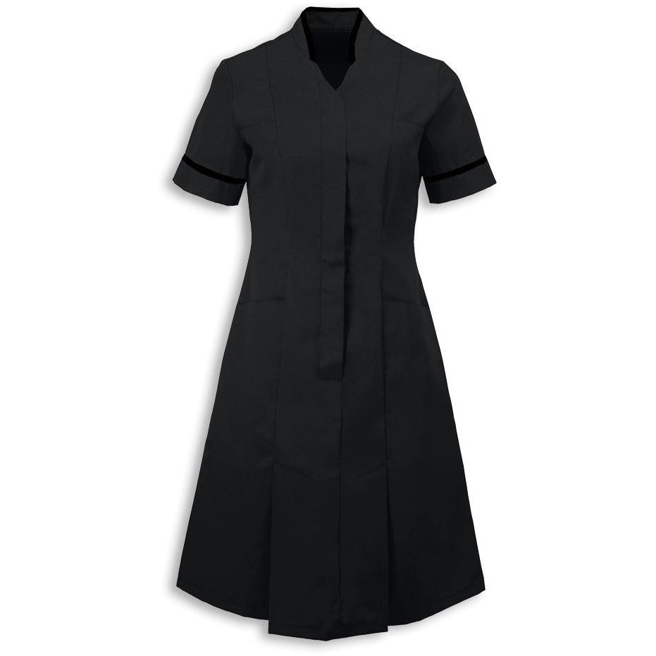 Nursing Dress with Mandarin Collar -