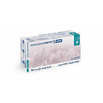 Nitrile Gloves Sempercare Velvet - Large x 100 - SemperMed