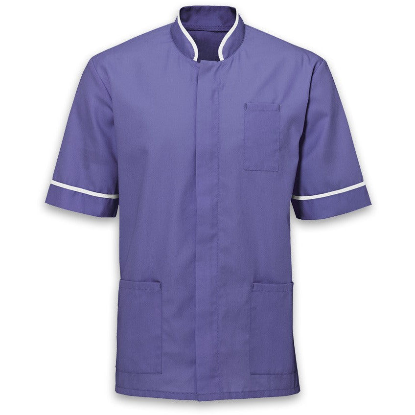 Men's Mandarin Collar Tunic Top -