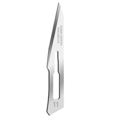 Sterile Surgical Blade No.11 - Stainless Steel x 100