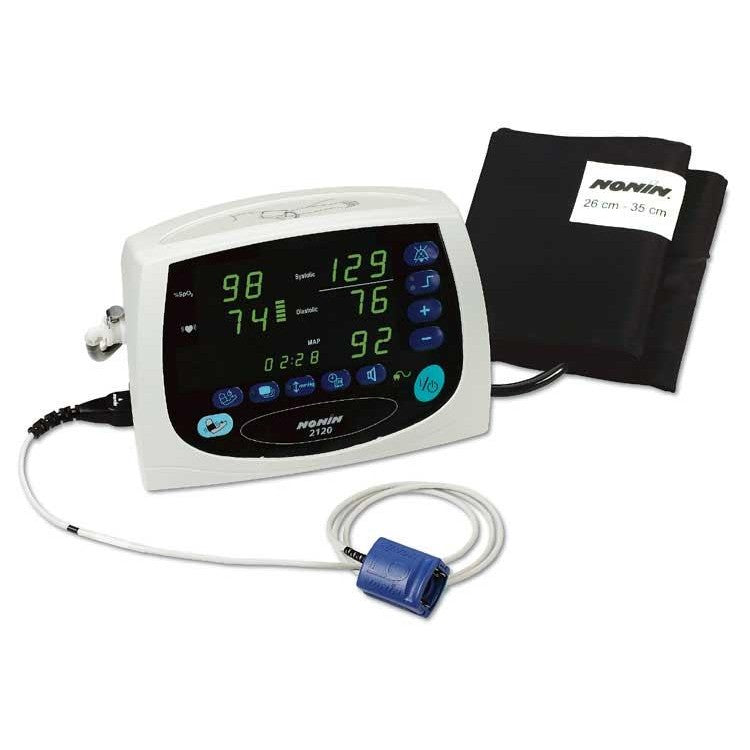 Replacement AC Adapter and Mains Cable for Nonin 7500 Monitor - Nonin