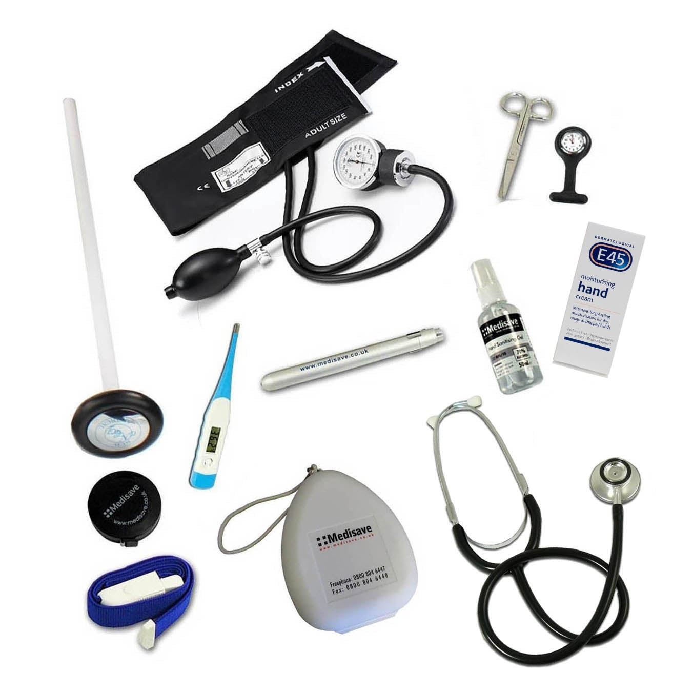 Nurse Medical Supplies Nurse Preparing Medical Equipment — Stock