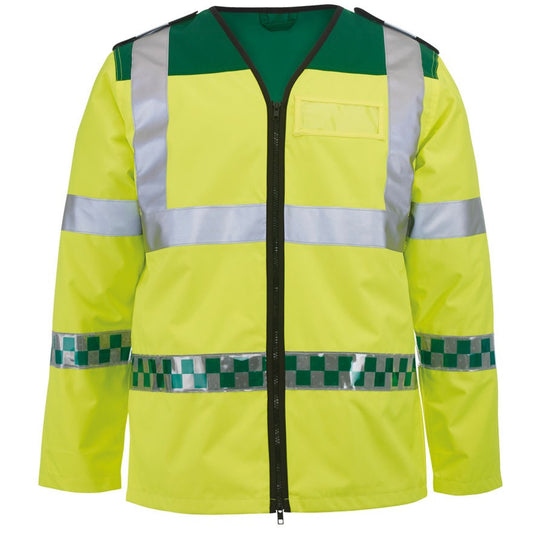 Long-Sleeved Hi-Vis Ambulance Waistcoat -
