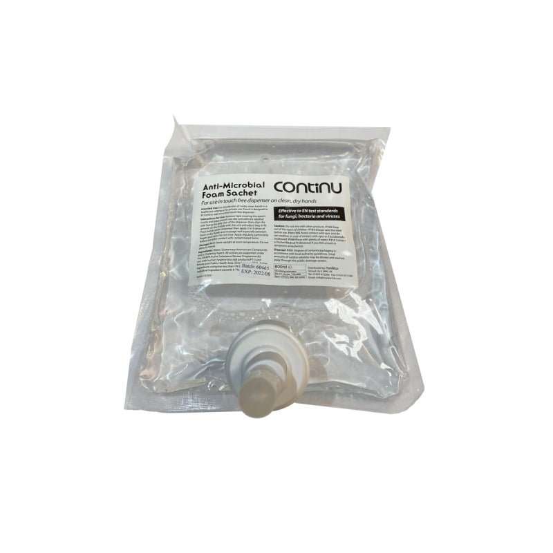 Continu Anti-Microbial Soap Pouch 800ml x 1 - Continu