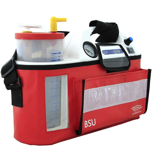 OB2012 Emergency Portable Suction Unit with Disposable Liner - Carey Medical