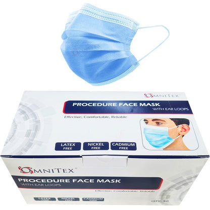 Type IIR Surgical Face Mask  x 50 - Blue [UK MADE]
