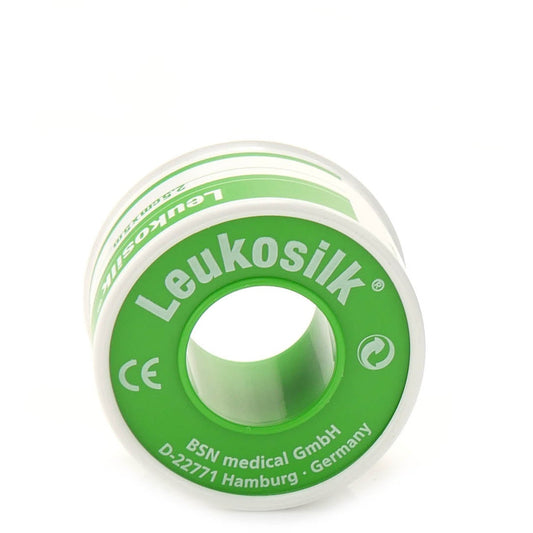Leukosilk Smooth Pourous Adhesive Tape - 2.5cm x 5m SINGLE