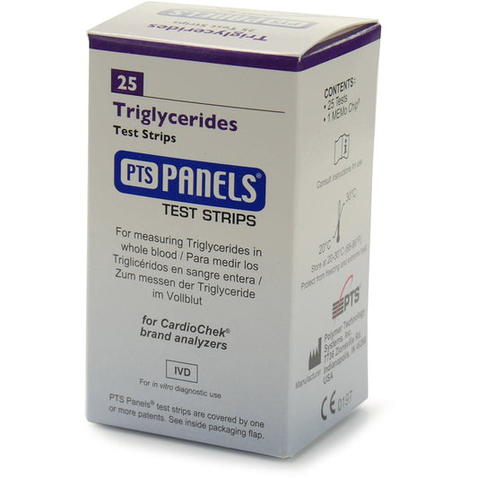 Triglyceride Strips for CardioChek x 25 -