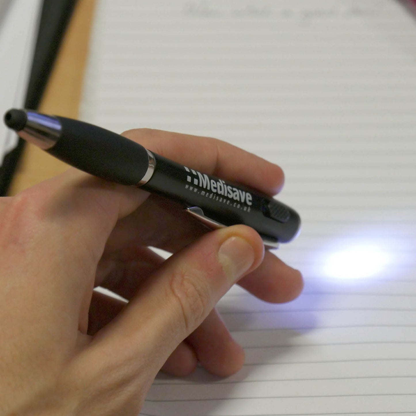 Medisave LED Pen Torch / Stylus / Ballpoint 3-in-1 - Medisave Professional