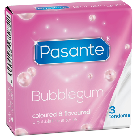 Pasante Bubble Gum - 3 pack - Pasante