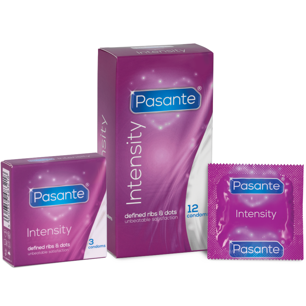 Pasante intensity (Textured condoms) - 12 Pack - Pasante