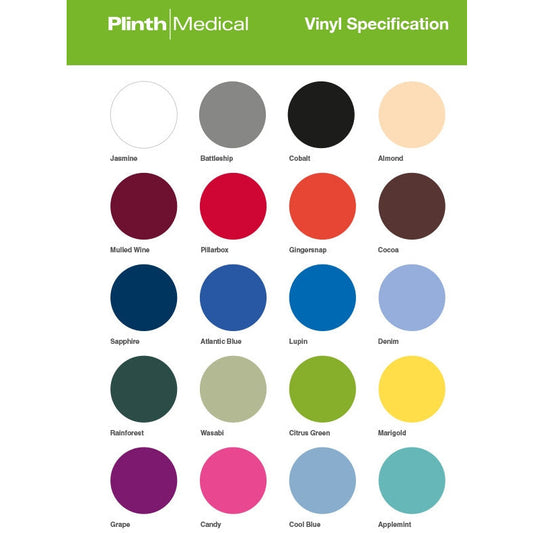 Plinth 2000 2 Section Examination Couch - Electric -